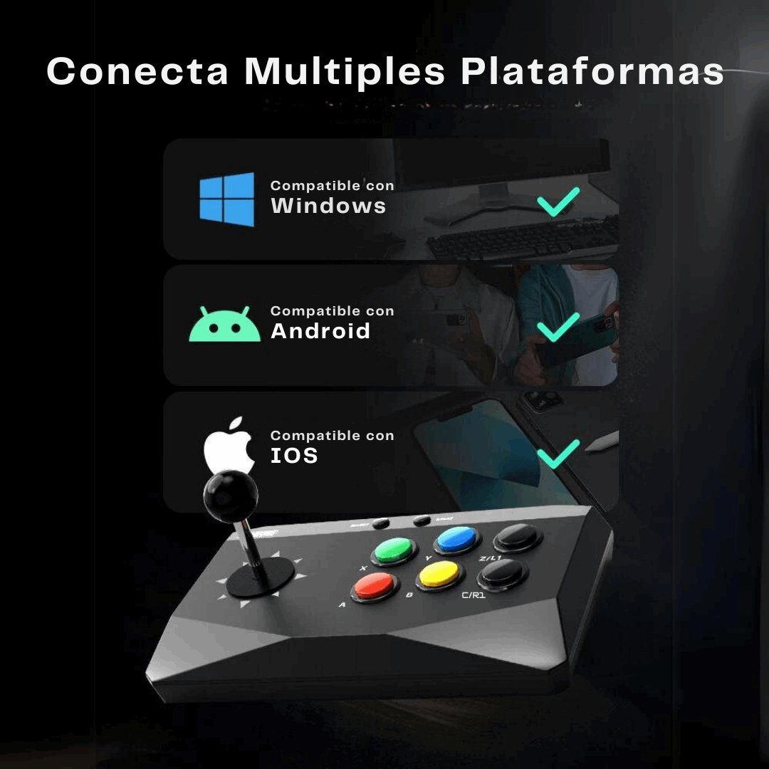 Arcade Fighting Stick Inalambrico